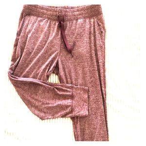 GapFit ... Maroon Capri length sweatpants